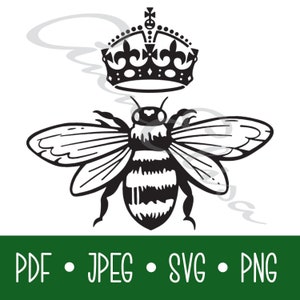 Queen Bee Decal Download
