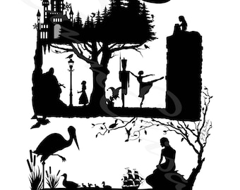 The silhouettes of Hans Christian Andersen – DW – 10/19/2018