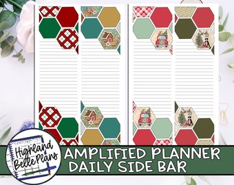 Amplify Planner Holiday Side Bar