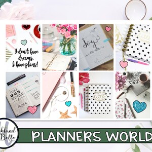 Vertical Planning Full Box Photo Stickers!