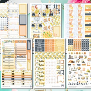 Perfect for ECLP Boss Lady Deluxe Weekly Planner kit Available in Horizontal and Vertical Sizes etc. Inkwell Press Happy Planner