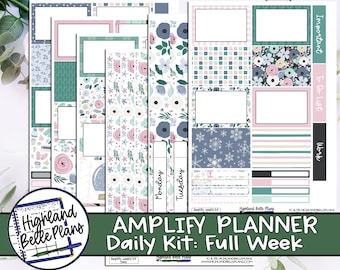 Amplify Planner Full Week Daily Kit: Keepin' Cozy