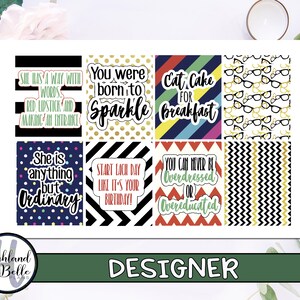 Vertical Designer Inspired Full Boxes!