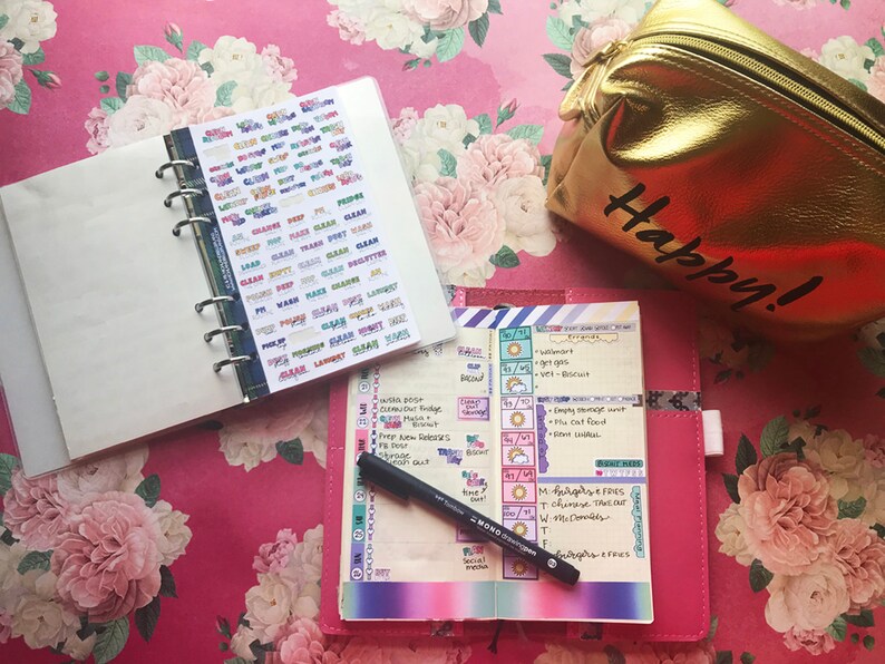 To Watch Trackers Hobonichi WeeksCousin Notes Page Sticker