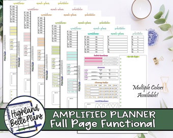 Amplify Planner Full Page Weekly Functional Sticker