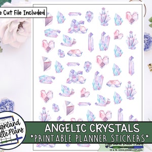 Angelic Crystals Planner Stickers!