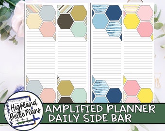 Amplify Planner Striped Side Bar