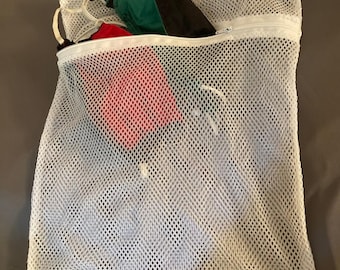 Mesh Lingerie Laundry Bag, Face Mask Wash Bag (11x14)