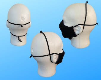 Adjustable Ear Saver Face Mask - Comfortable & Reusable Cloth Mask