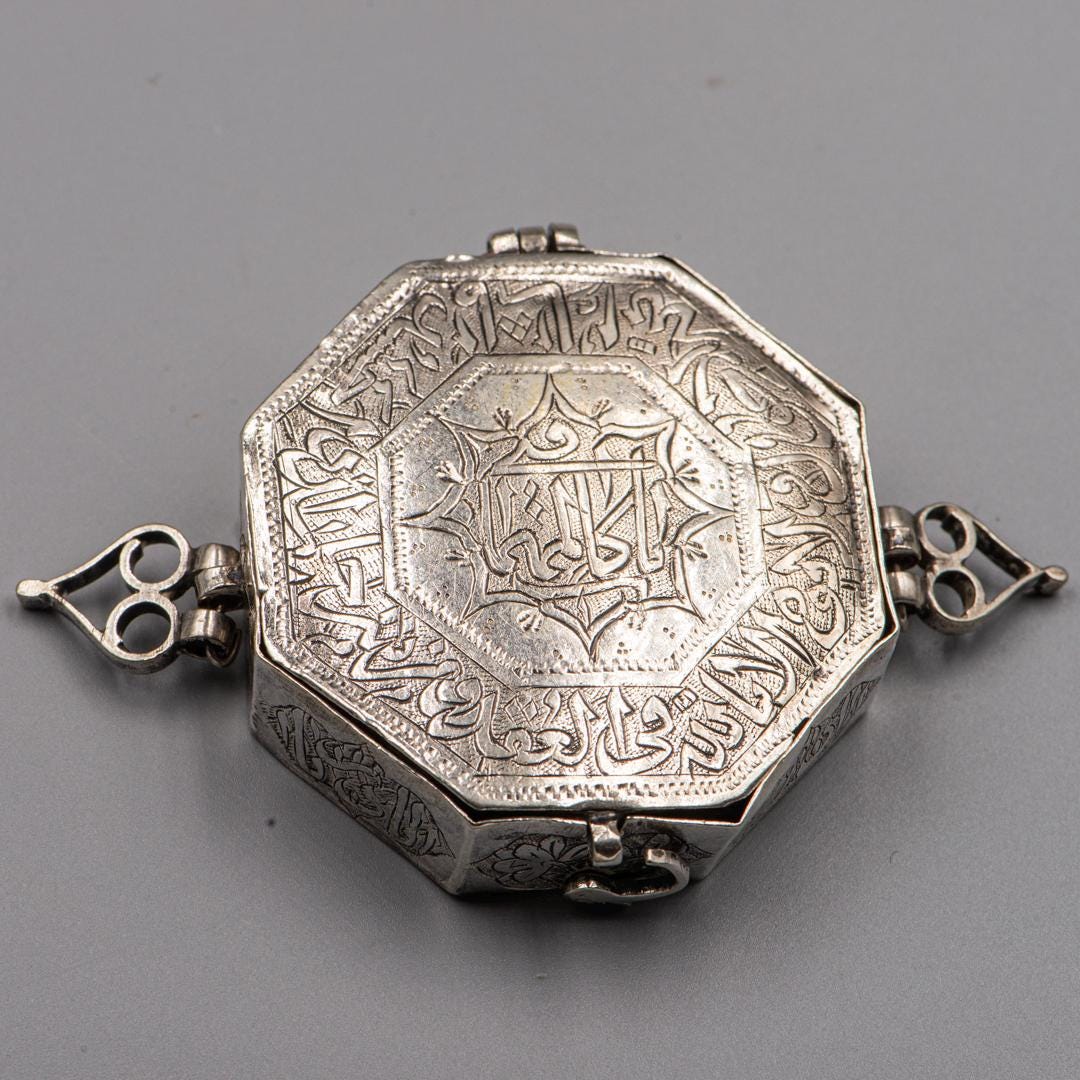 Silver Amulet Case - Etsy