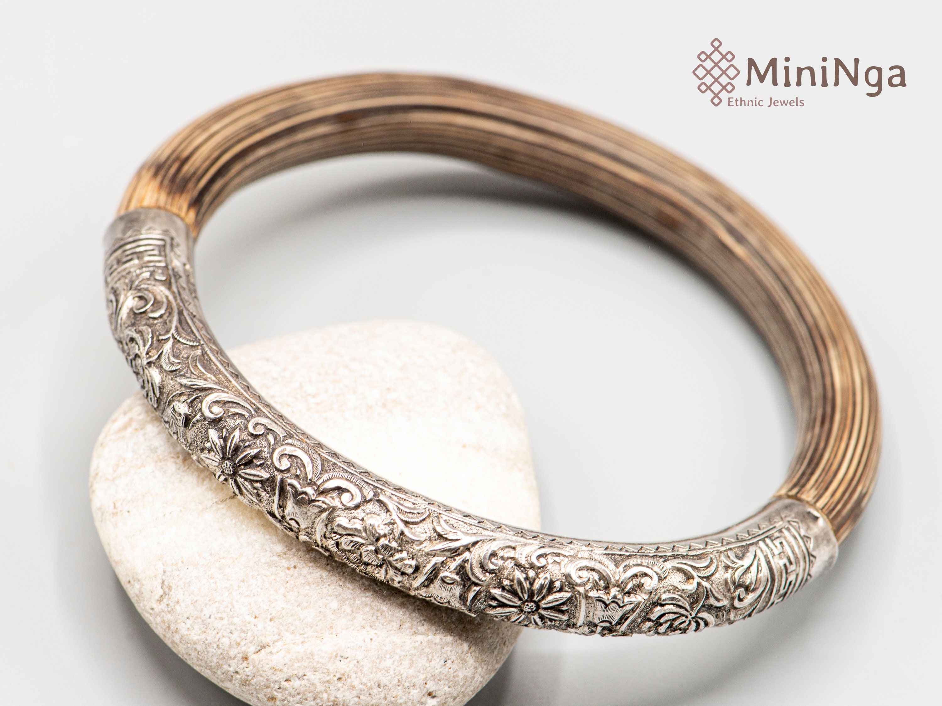 ＊Silver 925 Bamboo Bangle Gold Vintage Antique Chinese Silver Bamboo Rattan Bangle Bracelet - Etsy