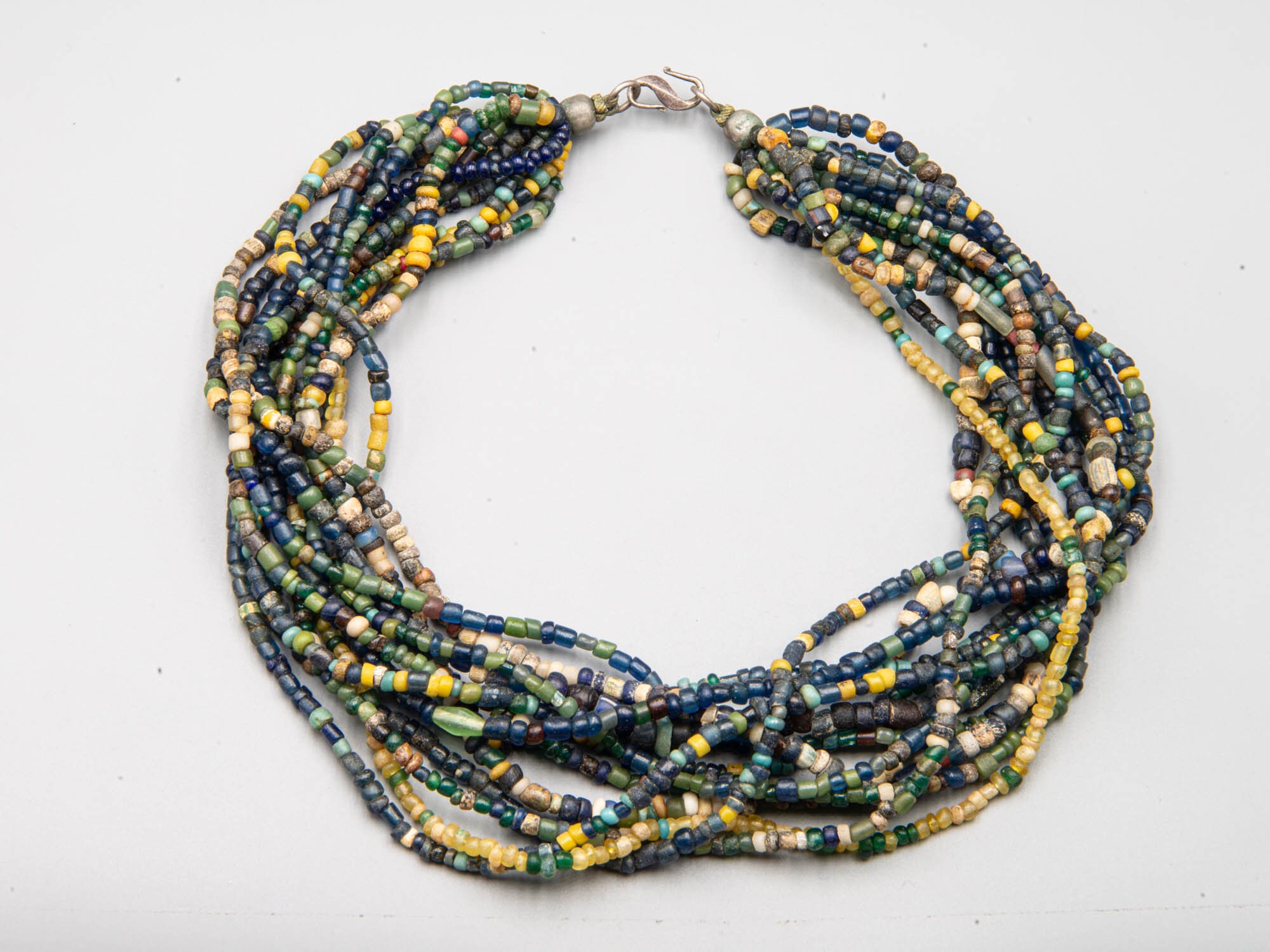 ビース　ネックレス　西アフリカ　ニラビーズ　マリビーズ ビース ネックレス 西アフリカ ニラビーズ マリビーズ