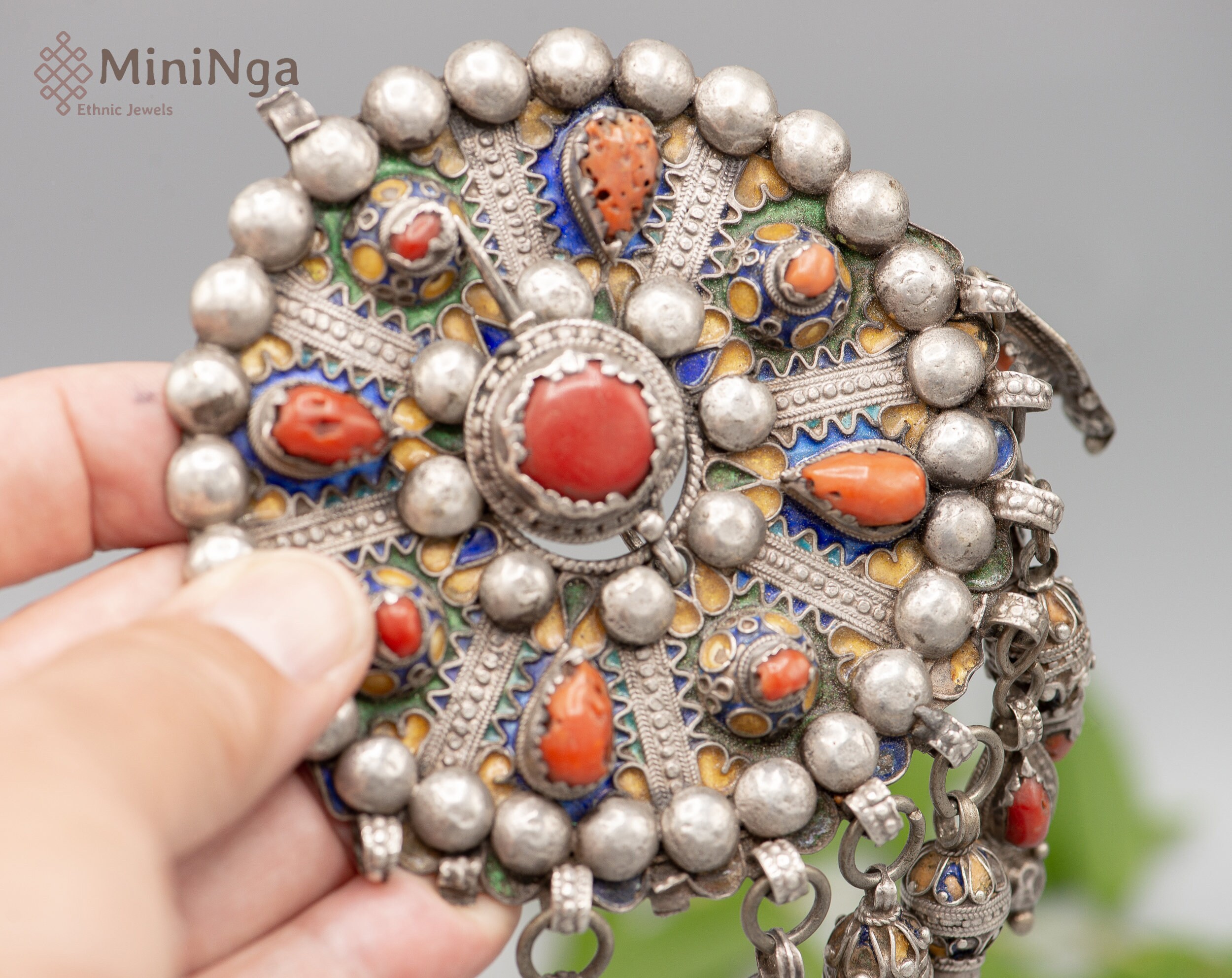 Pendant From Beni Yenni Tribe Kabylie Algeria Etsy UK