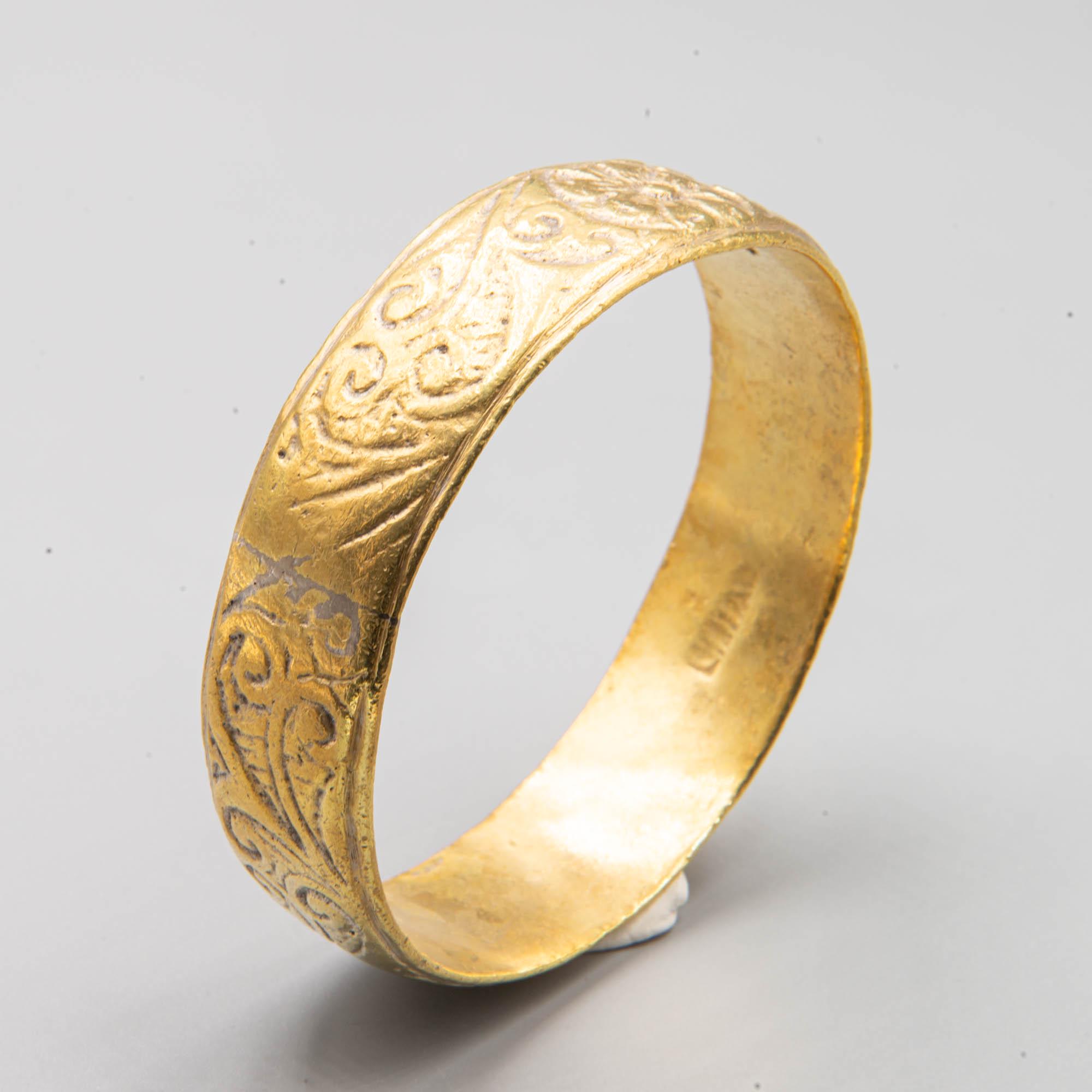 Bracelet Jonc Berbère – Artisanat Marocain, Argenté, Ethnique, Taille Ajustable