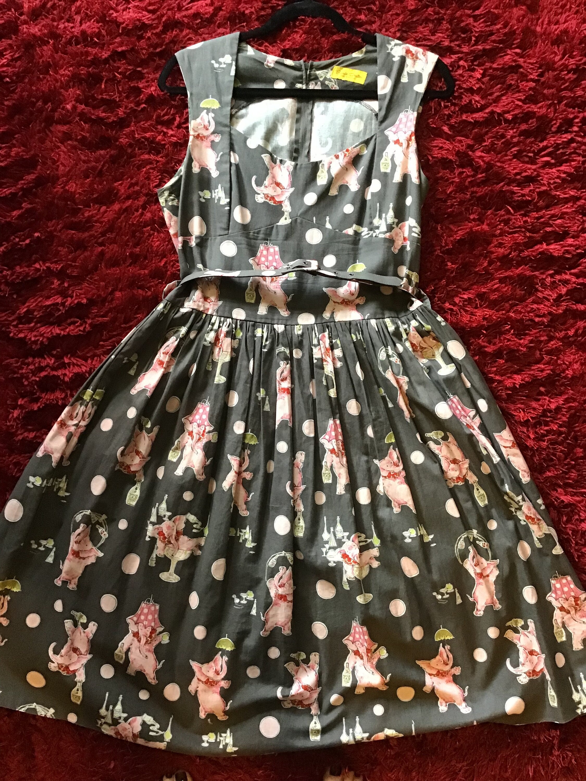 Bernie Dexter Kelly Dress in Atomic print main image 0