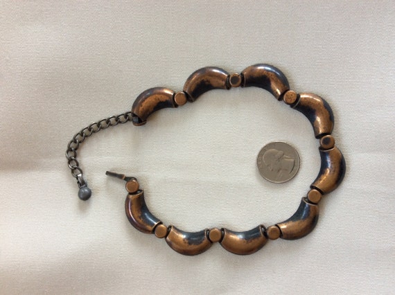Vintage Copper Necklace - image 3