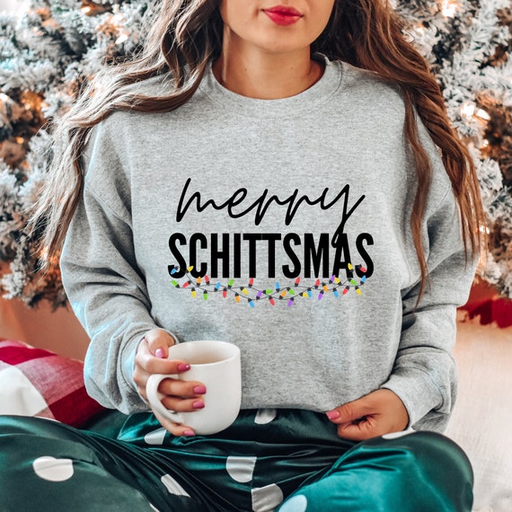 Merry Schittsmas Schitts Creek Christmas Sweater Christmas Etsy