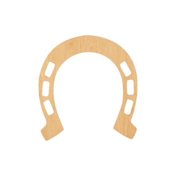 Sign Welcome Horseshoe - Laser Cut Out Unfinished Wood Craft Shape SGN70 Sign Welcome Horseshoe - Laser Cut Out Unfinished Wood Craft Shape SGN70