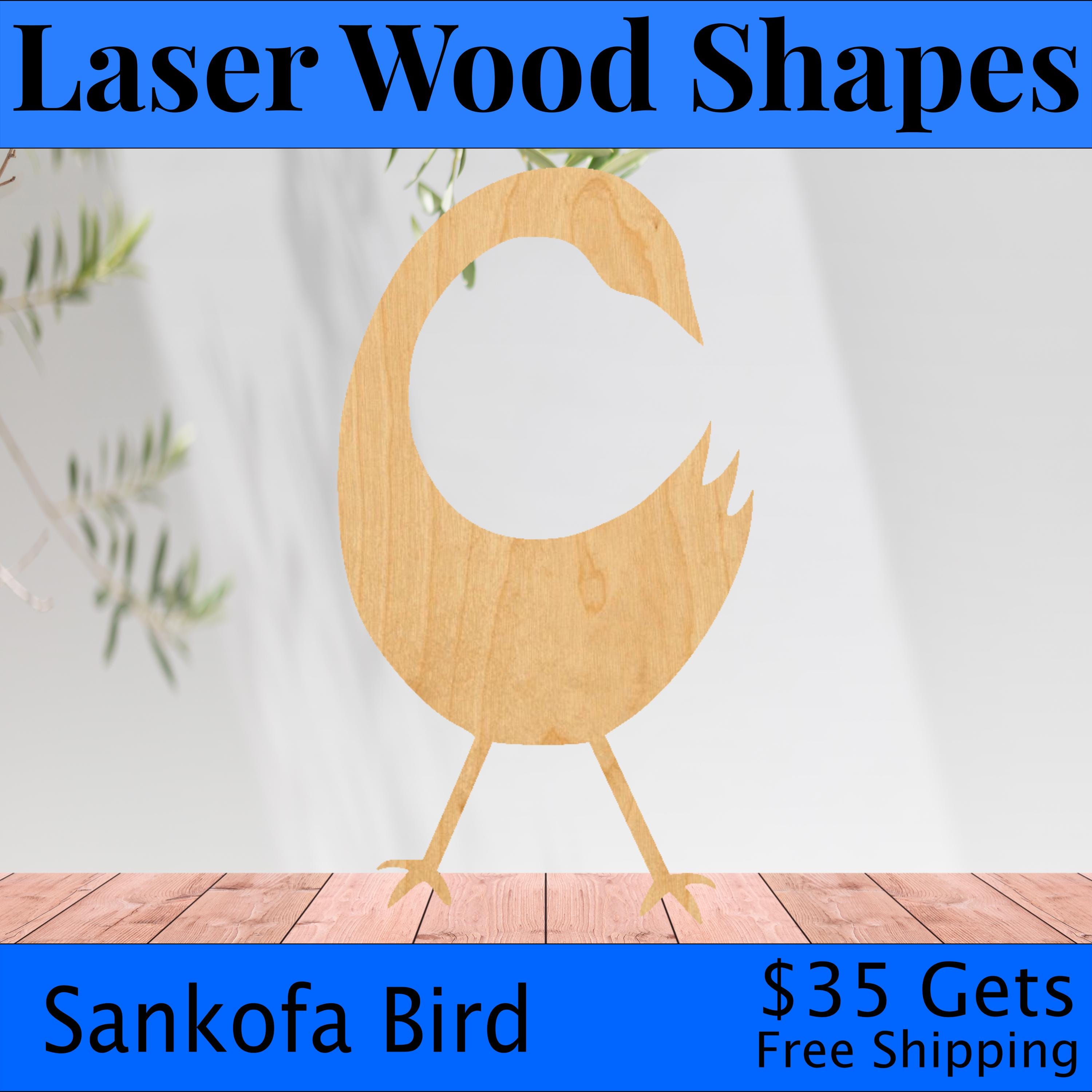 Bird Stork - Laser Cut Out Unfinished Wood Craft Shape BBY30 Bird Stork - Laser Cut Out Unfinished Wood Craft Shape BBY30