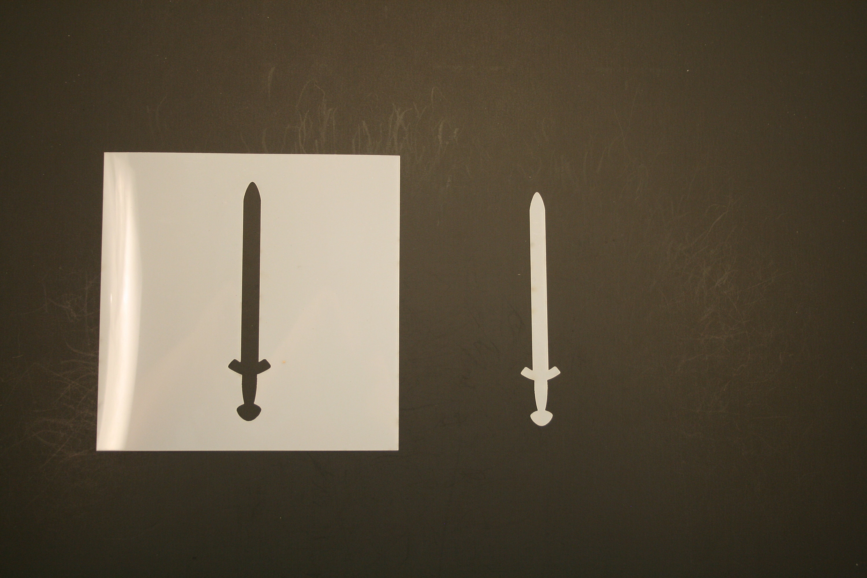 Viking Sword Reusable Mylar Stencil Art Supplies - Etsy