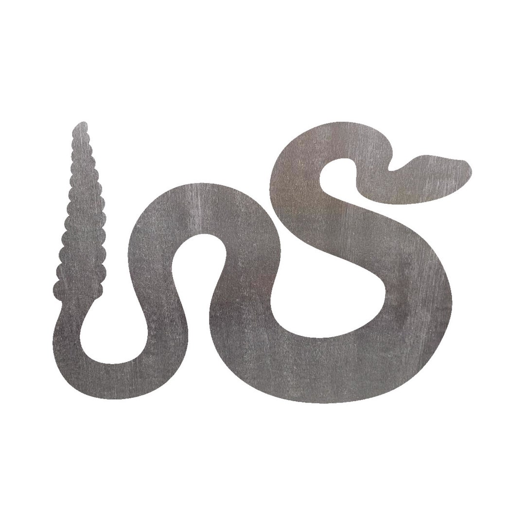 Rattle Snake Steel Cut Out Shape Metal Art Decoration Home Decor Craft ...