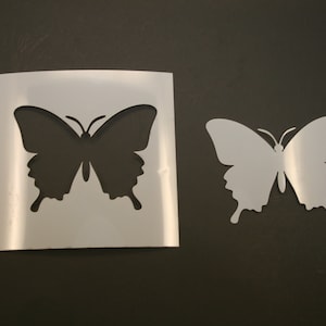 Butterfly Reusable Mylar Stencil - Art Supplies