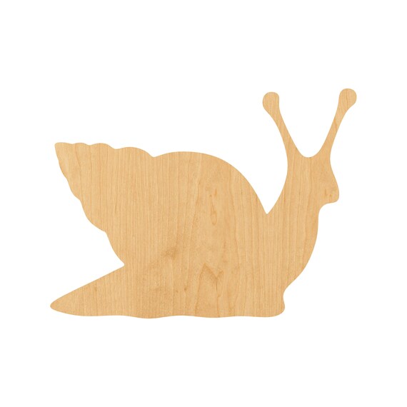 Snail - Laser Cut Out Unfinished Wood Craft Shape BUG87 Snail - Laser Cut Out Unfinished Wood Craft Shape BUG87
