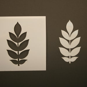 Ash Leaf Reusable Mylar Stencil - Art Supplies