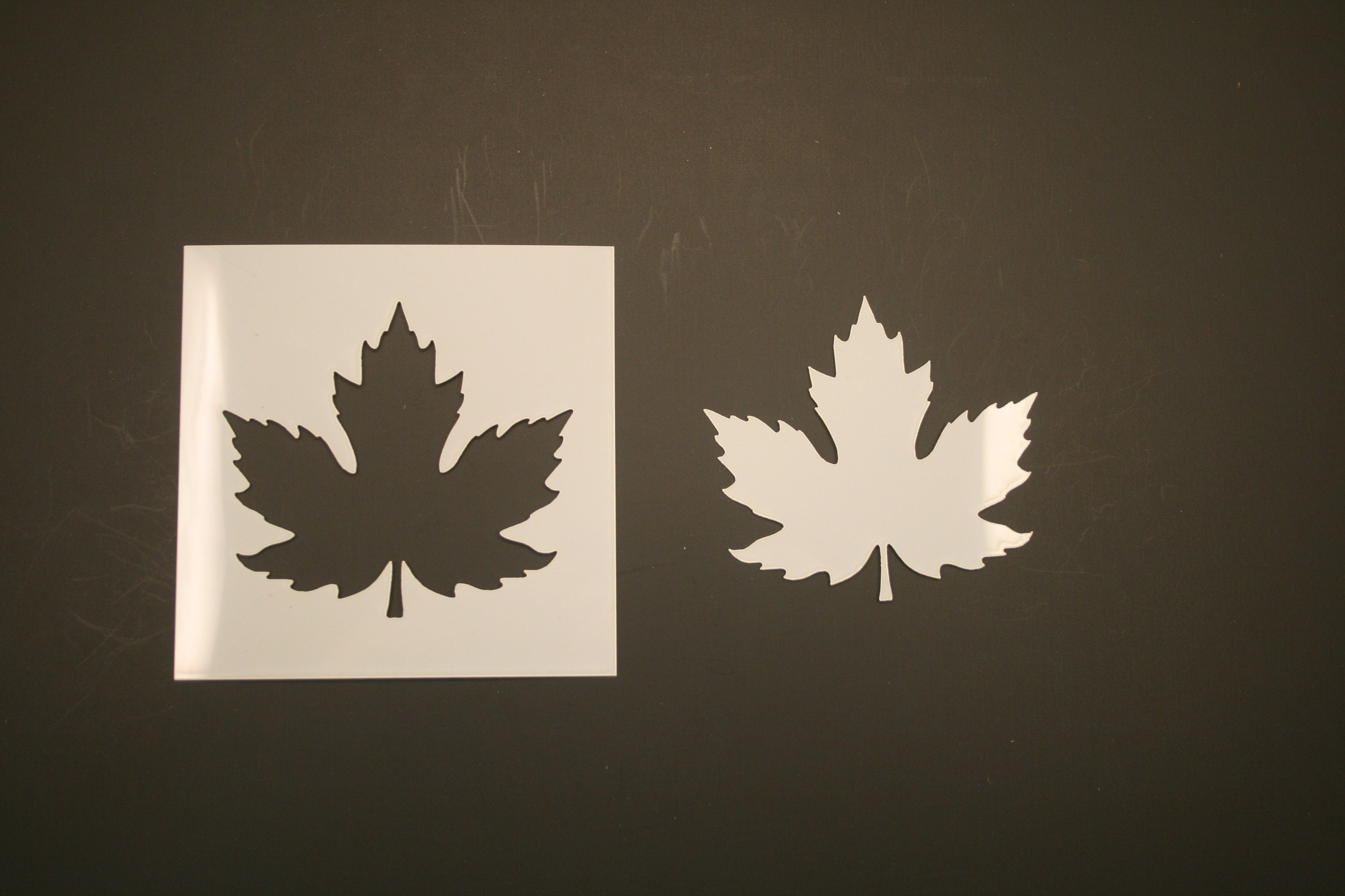 Fun With Shapes Abstract Leaf Nature Pattern Stencil StudioR12