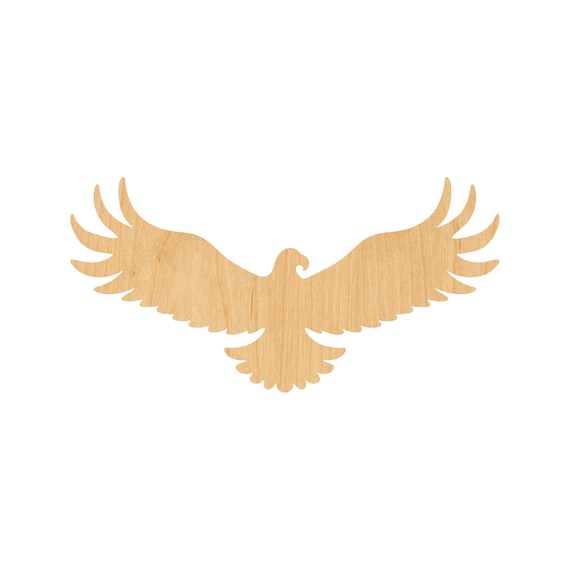 Bird Eagle - Laser Cut Out Unfinished Wood Craft Shape BRD94 Bird Eagle - Laser Cut Out Unfinished Wood Craft Shape BRD94