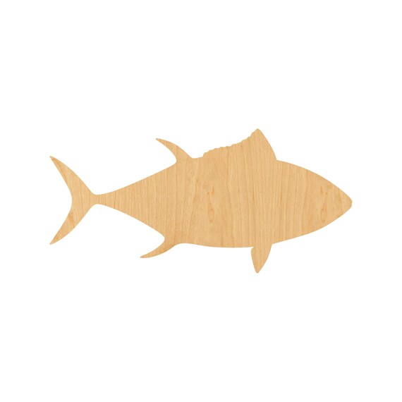 Fish Piranha - Laser Cut Out Unfinished Wood Craft Shape FSH29 Fish Piranha - Laser Cut Out Unfinished Wood Craft Shape FSH29
