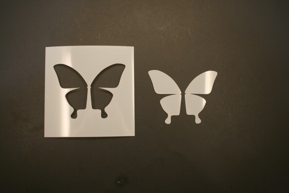 Butterfly Wings Reusable Mylar Stencil Art Supplies - Etsy