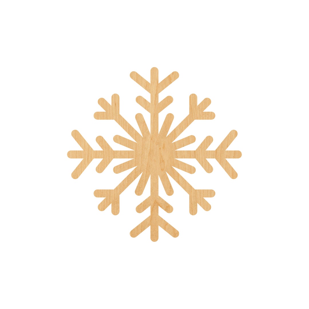 Snowflake - Laser Cut Out Unfinished Wood Craft Shape SNW29 Snowflake - Laser Cut Out Unfinished Wood Craft Shape SNW29