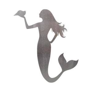 Mermaid 3 Steel Cut Out Shape Metal Art Decoration Home Decor Craft Supply