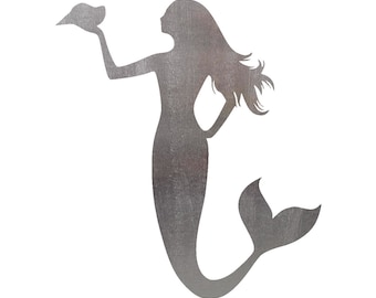 Mermaid 3 Steel Cut Out Shape Metal Art Decoration Home Decor Craft Supply