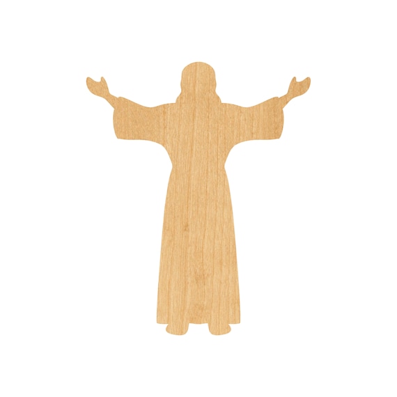 Cross - Laser Cut Out Unfinished Wood Craft Shape REL78 Cross - Laser Cut Out Unfinished Wood Craft Shape REL78