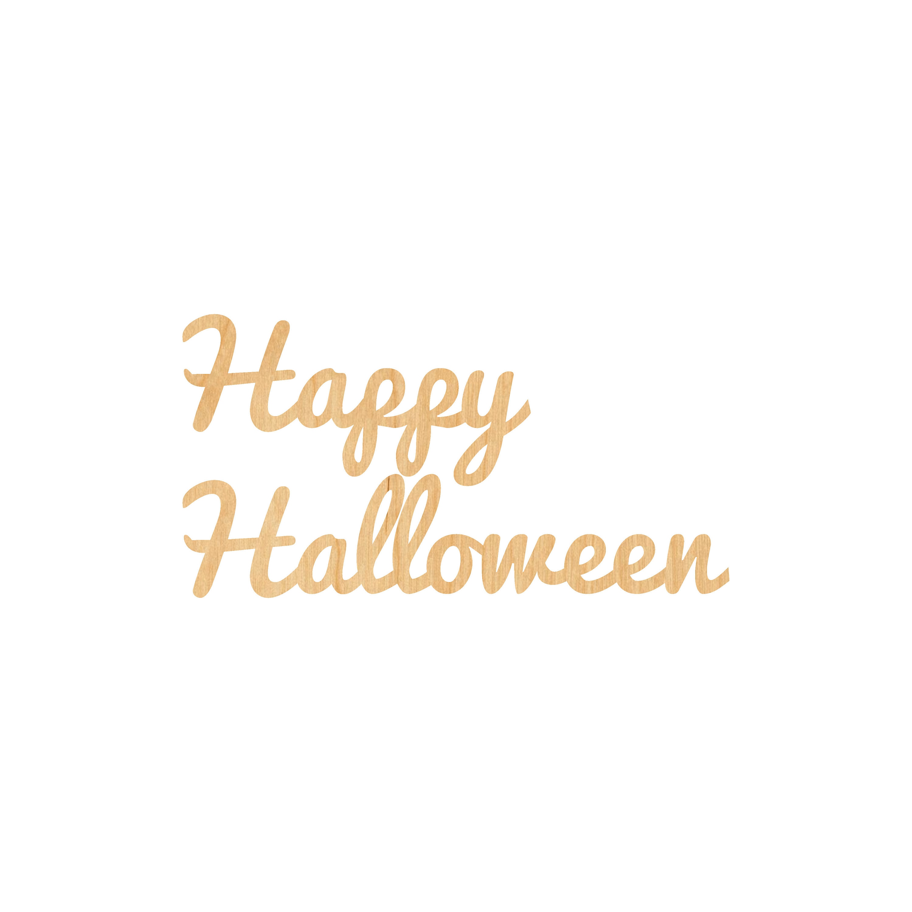 Scene Halloween - Laser Cut Out Unfinished Wood Craft Shape FAL153 Scene Halloween - Laser Cut Out Unfinished Wood Craft Shape FAL153