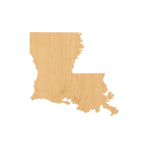 Louisiana Cutout - Etsy
