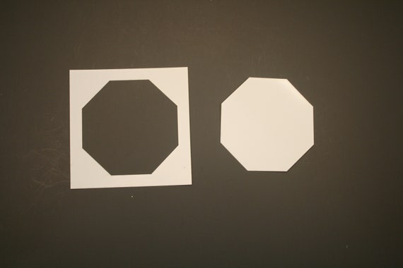 Octagon Reusable Mylar Stencil - Art Supplies - Etsy