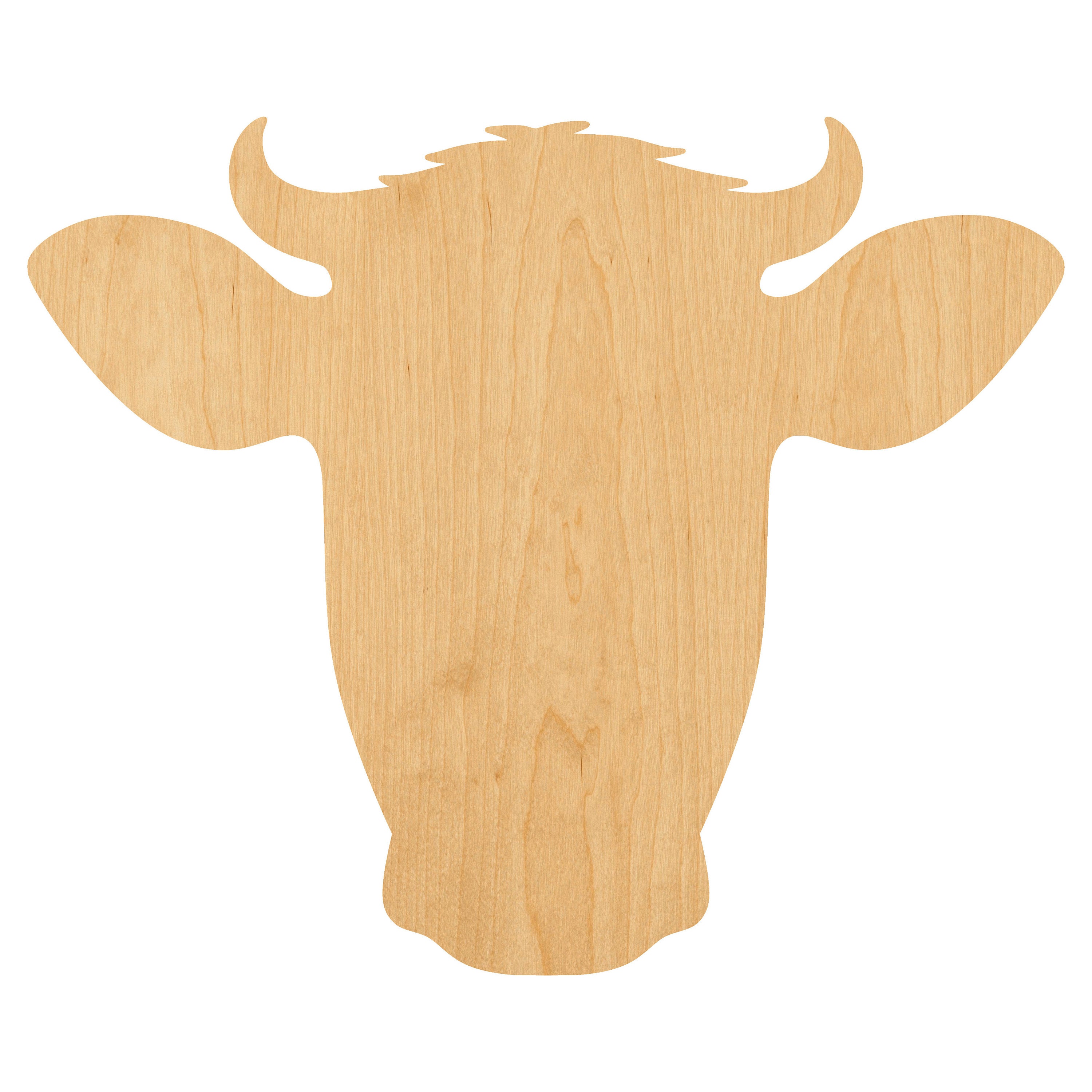 Cow - Laser Cut Out Unfinished Wood Craft Shape COW20 Cow - Laser Cut Out Unfinished Wood Craft Shape COW20