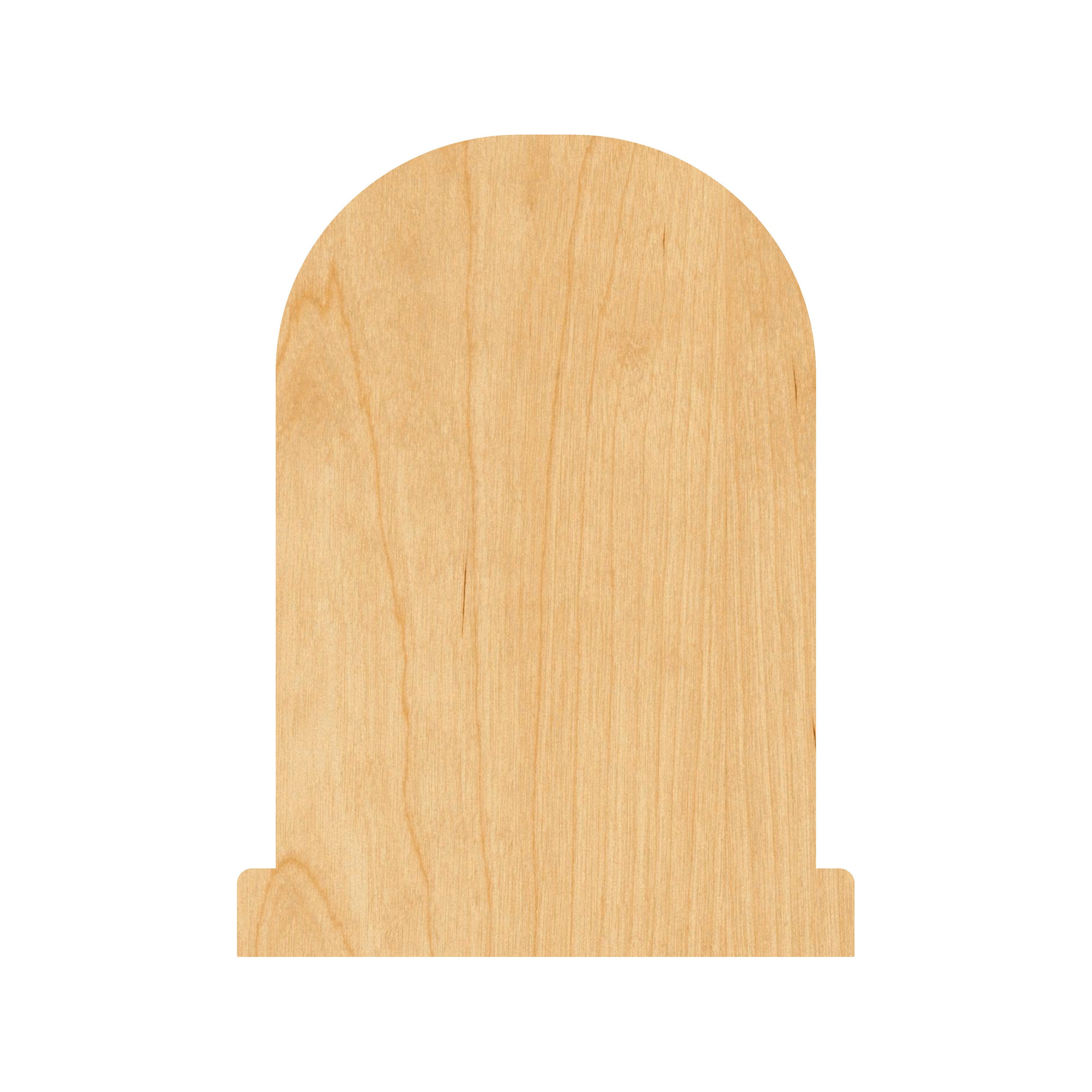Tombstone - Laser Cut Out Unfinished Wood Craft Shape FAL164 Tombstone - Laser Cut Out Unfinished Wood Craft Shape FAL164