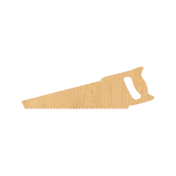 Saw Laser Cut Out Wood Shape Craft Supply - Woodcraft Cutout