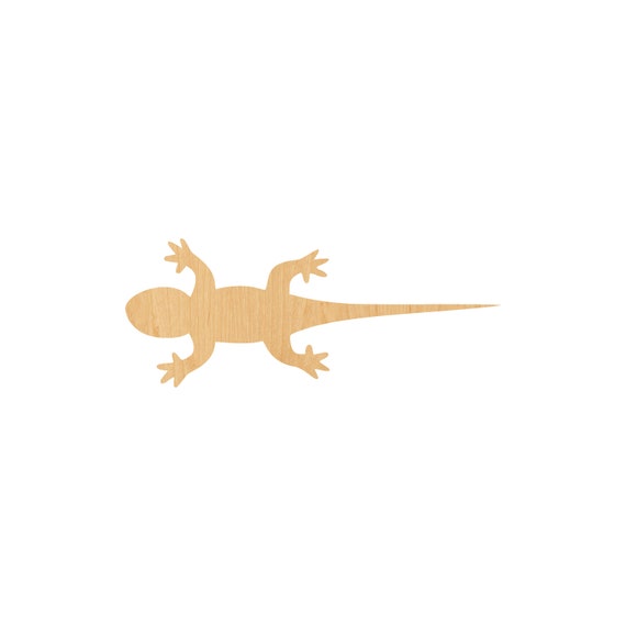 Lizard - Laser Cut Out Unfinished Wood Craft Shape REP56 Lizard - Laser Cut Out Unfinished Wood Craft Shape REP56