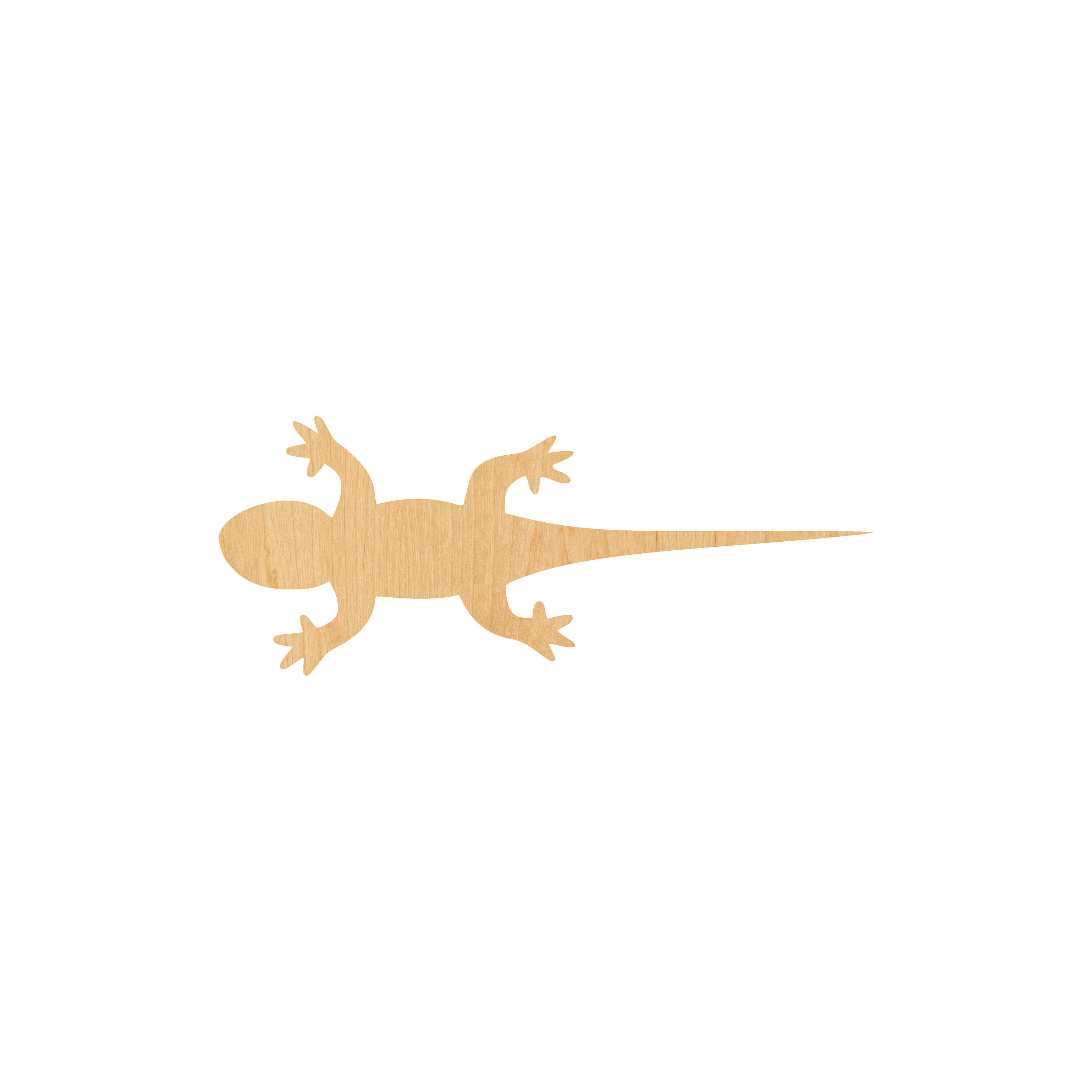 Lizard - Laser Cut Out Unfinished Wood Craft Shape REP47 Lizard - Laser Cut Out Unfinished Wood Craft Shape REP47