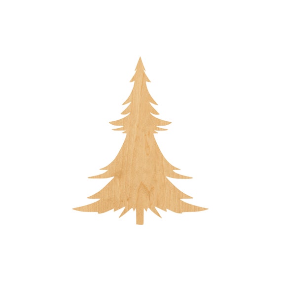 Tree - Laser Cut Out Unfinished Wood Craft Shape XMS133 Tree - Laser Cut Out Unfinished Wood Craft Shape XMS133