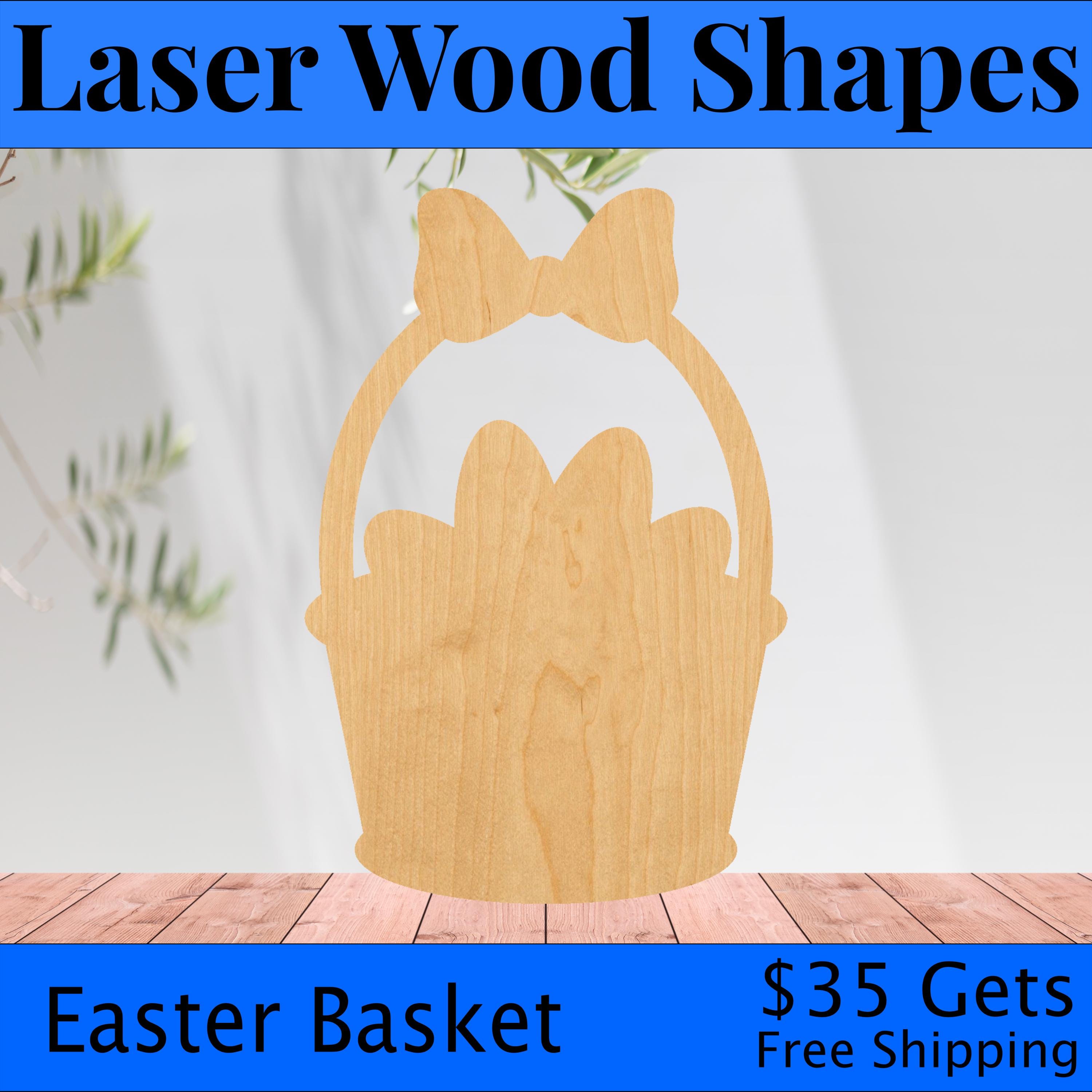 Design Picnic Basket - Laser Cut Out Unfinished Wood Craft Shape FOD161 Design Picnic Basket - Laser Cut Out Unfinished Wood Craft Shape FOD161