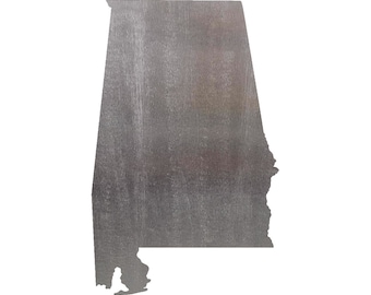 Alabama Steel Cut Out Shape Metal Art Decoration Home Decor Craft Supply
