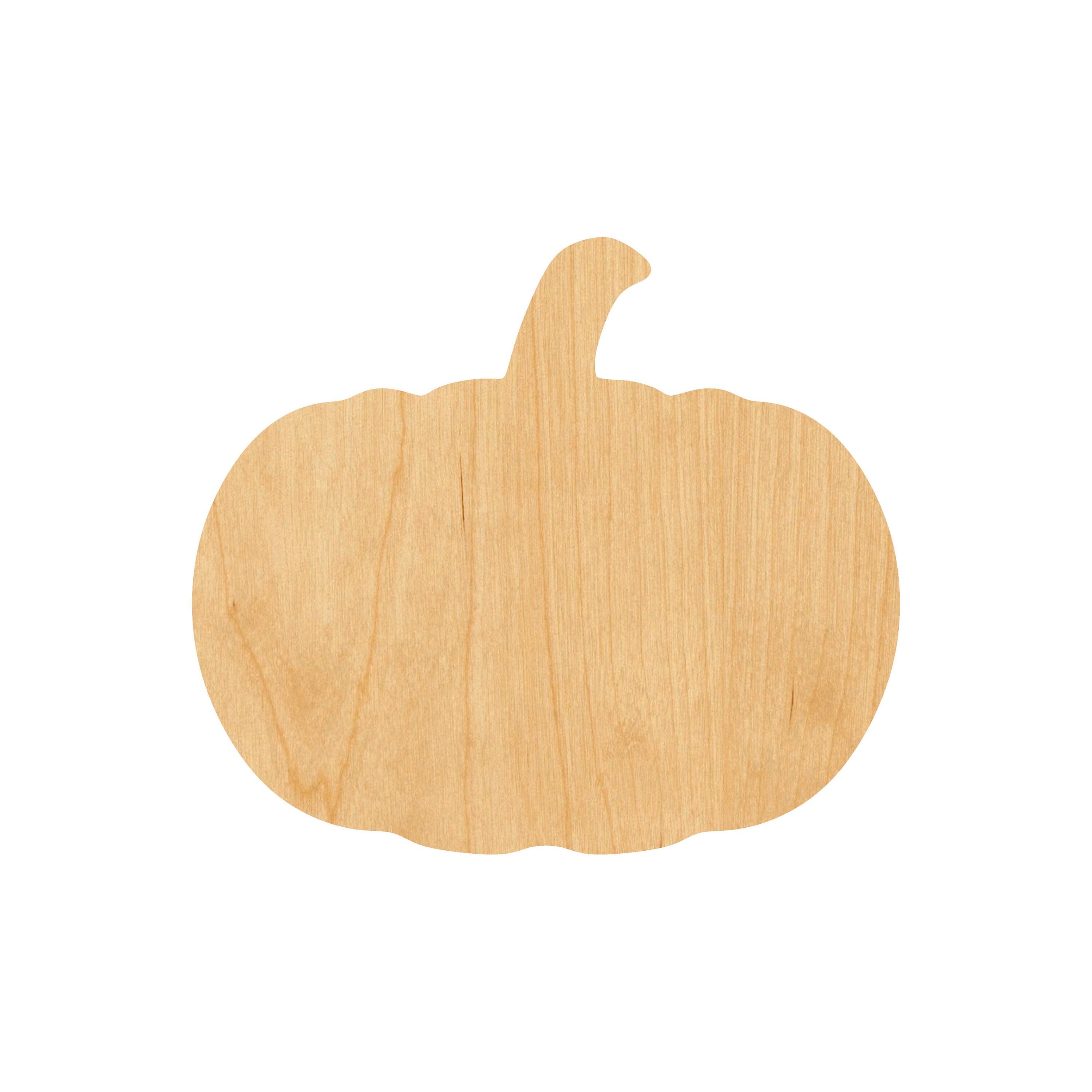 Pumpkin - Laser Cut Out Unfinished Wood Craft Shape FAL102 Pumpkin - Laser Cut Out Unfinished Wood Craft Shape FAL102