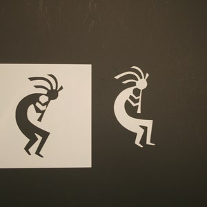 Kokopele Reusable Mylar Stencil - Art Supplies