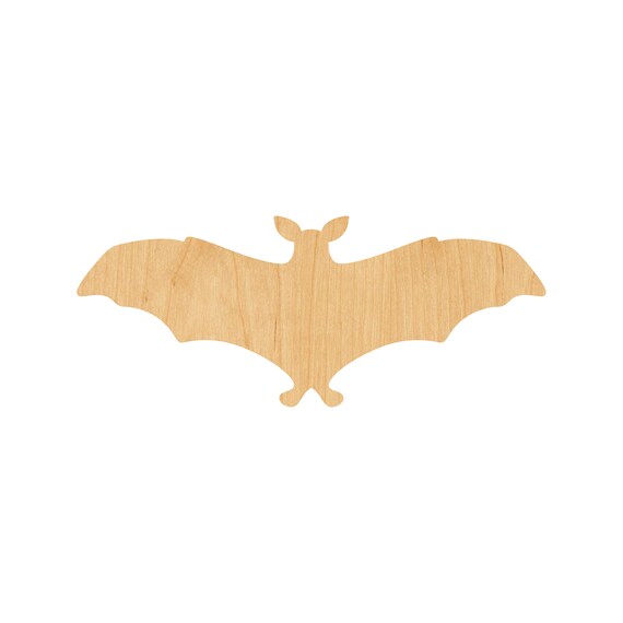 Bat - Laser Cut Out Unfinished Wood Craft Shape BAT21 Bat - Laser Cut Out Unfinished Wood Craft Shape BAT21